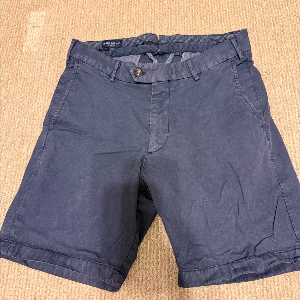 Peter Millar Dark Blue Shorts